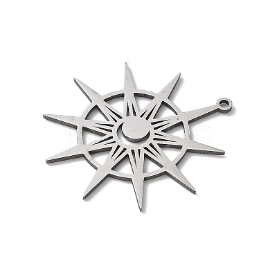201 Stainless Steel Pendants STAS-K298-07P-1