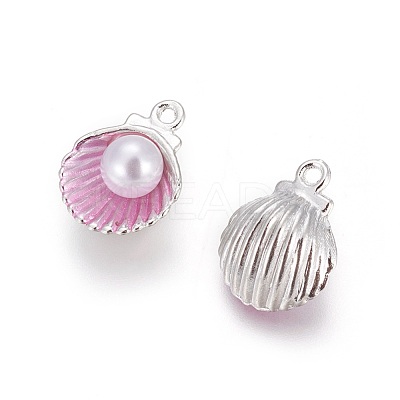 Alloy Enamel Pendants X-PALLOY-F224-03-1