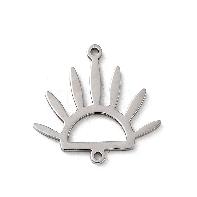 Non-Tarnish 304 Stainless Steel Connector Charms STAS-R226-06P-1