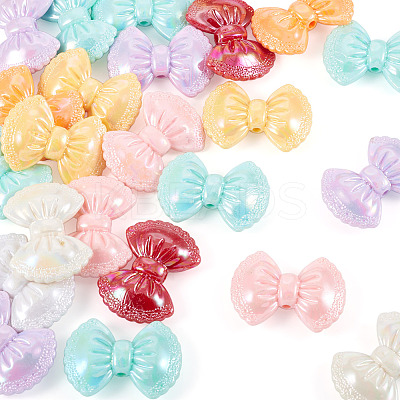 23Pcs Opaque Acrylic Beads OACR-TA0003-73-1