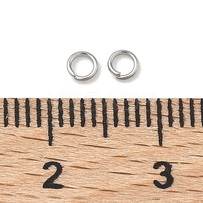 Tarnish Resistant 304 Stainless Steel Open Jump Rings LS-X-STAS-E067-02-3mm-1