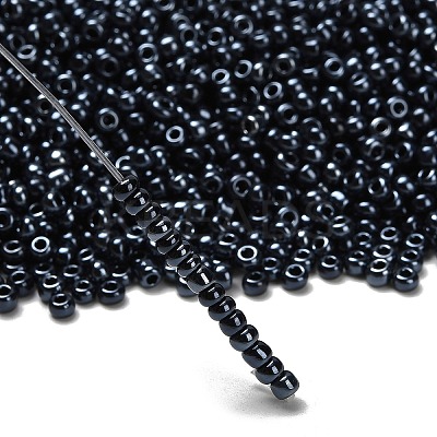 FGB 8/0 Grade A Round Glass Seed Beads SEED-Q008-3mm-F607-1