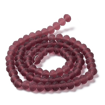 Transparent Glass Beads Strands EGLA-A034-T10mm-MD13-1