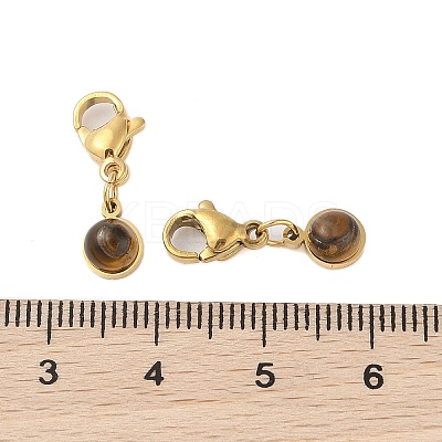 Ion Plating(IP) 316 Surgical Stainless Steel Pendant Decorations STAS-A097-04G-02-1