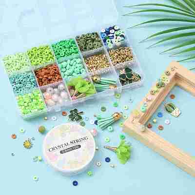 DIY Spring Theme Bracelet Making Kit DIY-YW0005-38-1