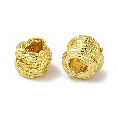 Rack Plating Alloy Beads PALLOY-P296-03G-1
