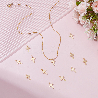 20Pcs Brass Pendants KK-ME0002-38-1