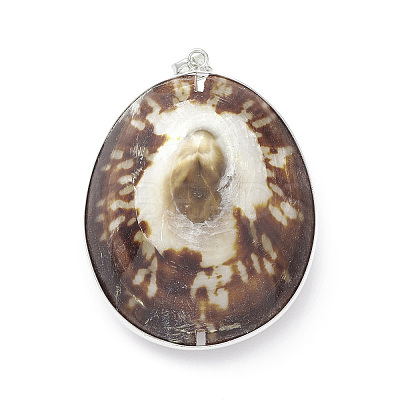 Natural Sea Shell Big Pendants SHEL-F005-05P-1