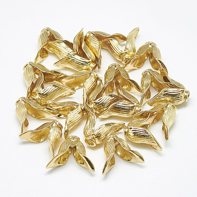 Brass Bead Cap Findings KK-S347-027-1