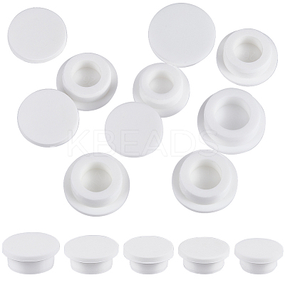10Pcs 5 Styles Silicone Hole Plug Waterproof Plug AJEW-GF0007-93-1