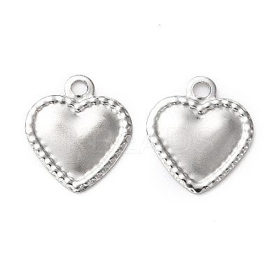 Non-Tarnish 201 Stainless Steel Charms STAS-H124-07P-1