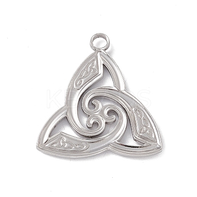 Non-Tarnish 304 Stainless Steel Pendants LS-STAS-K242-10P-1