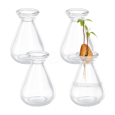 Empty Glass Diffuser Bottle for Aromatherapy AJEW-WH0752-132-1