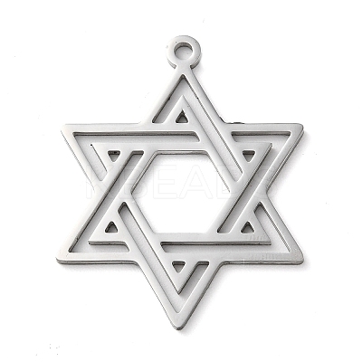 Non-Tarnish 304 Stainless Steel Pendants STAS-R116-01P-1