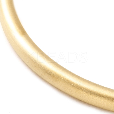Ion Plating(IP) 304 Stainless Steel Plain Bangles BJEW-G684-03C-G-1