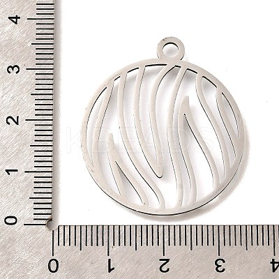 201 Stainless Steel Pendants STAS-B083-23P-1