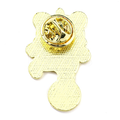 Chinese Style Dancing Lion Enamel Pins LS-JEWB-Q032-02C-1
