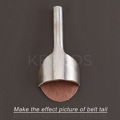 2 Pcs 2 Styles 45# Steel Leathercraft Tool TOOL-GA0001-30P-1