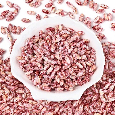 Baking Paint Glass Seed Beads SEED-N008-06C-1