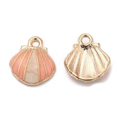 Alloy Enamel Charms PALLOY-F224-05G-1