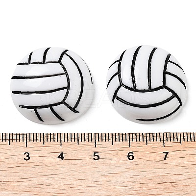 Opaque Resin Decoden Cabochons RESI-A034-03F-1