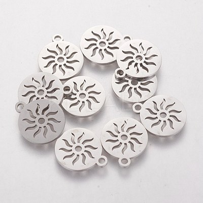 Non-Tarnish 304 Stainless Steel Charms STAS-Q201-T053-1