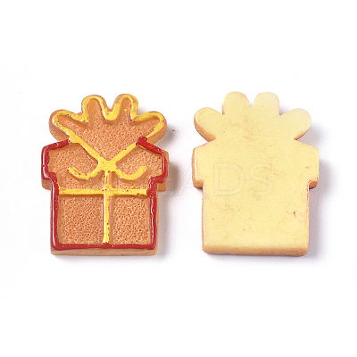 Christmas Theme Resin Decoden Cabochons LS-RESI-CJC0001-37J-1