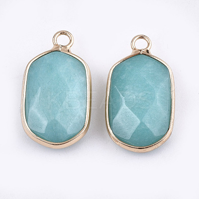 Natural White Jade Pendants G-T112-12F-1