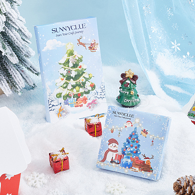 40Pcs 10 Styles Christmas Theme Alloy Enamel Pendants ENAM-SC0005-59-1