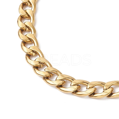 304 Stainless Steel Cuban Link Chain Bag Extender Chains FIND-JF00157-03-1