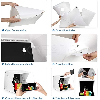 PVC Portable Folding Photography Light Tent Kit TOOL-L015-01-1