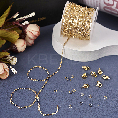 DIY Chain Necklace Bracelet Making Kit DIY-TA0004-92-1