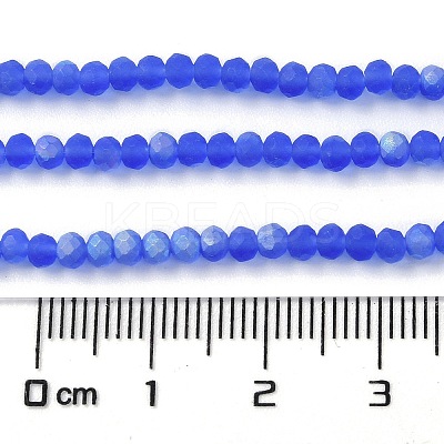 Imitation Jade Glass Beads Strands EGLA-YW0003-19A-26-1