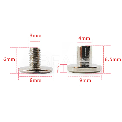 Brass Rivets OFST-PW0003-20B-P-1