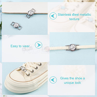 Alloy & Resin Shoelace Charms FIND-CP0002-94A-1