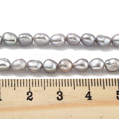 Natural Keshi Pearl Cultured Freshwater Pearl Beads Strands PEAR-P062-25A-1