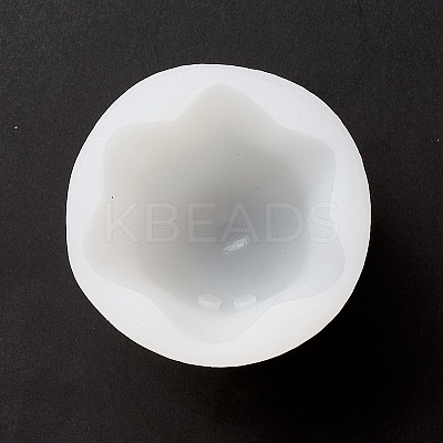 DIY Halloween Theme Ghost-shaped Candle Making Silicone Statue Molds LS-DIY-D057-03-1