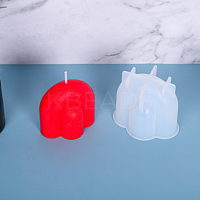 DIY Candle Silicone Molds Making DIY-F065-09-1