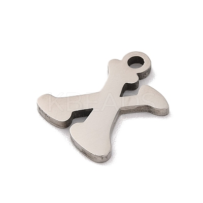 Non-Tarnish 201 Stainless Steel Charms STAS-U016-01P-X-1