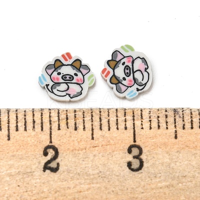 Handmade Polymer Clay Cabochons CLAY-P003-11A-1