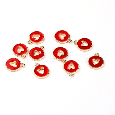Zinc Alloy Enamel Charms ENAM-TAC0013-18A-1