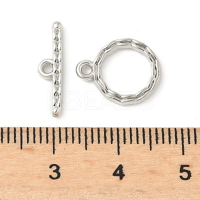 Alloy Toggle Clasps FIND-B047-13P-1