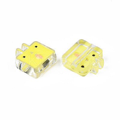 Transparent Acrylic Beads LS-ACRC-S039-10C-1