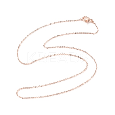 Brass Chain Necklaces MAK-L009-03RG-1