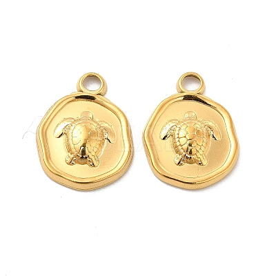 Ion Plating(IP) 304 Stainless Steel Pendants STAS-B032-14G-1
