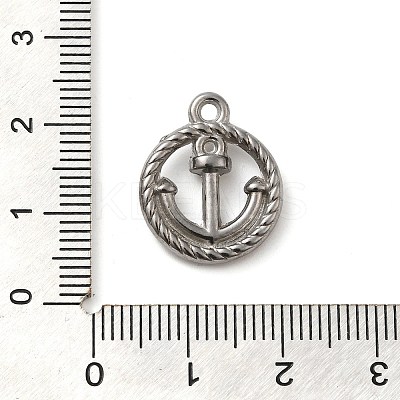 304 Stainless Steel Pendants STAS-M070-16P-1