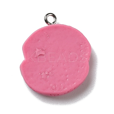 Opaque Resin Pendants RESI-D055-063P-1