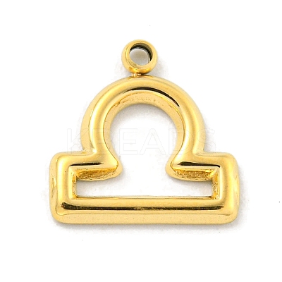 Real 18K Gold Plated PVD Vacuum Plating 304 Stainless Steel Pendants STAS-L278-002G-07-1