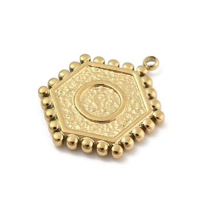 201 Stainless Steel Pendants STAS-R227-01O-G-1