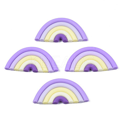 Handmade Polymer Clay Cabochons CLAY-N010-030-07-1